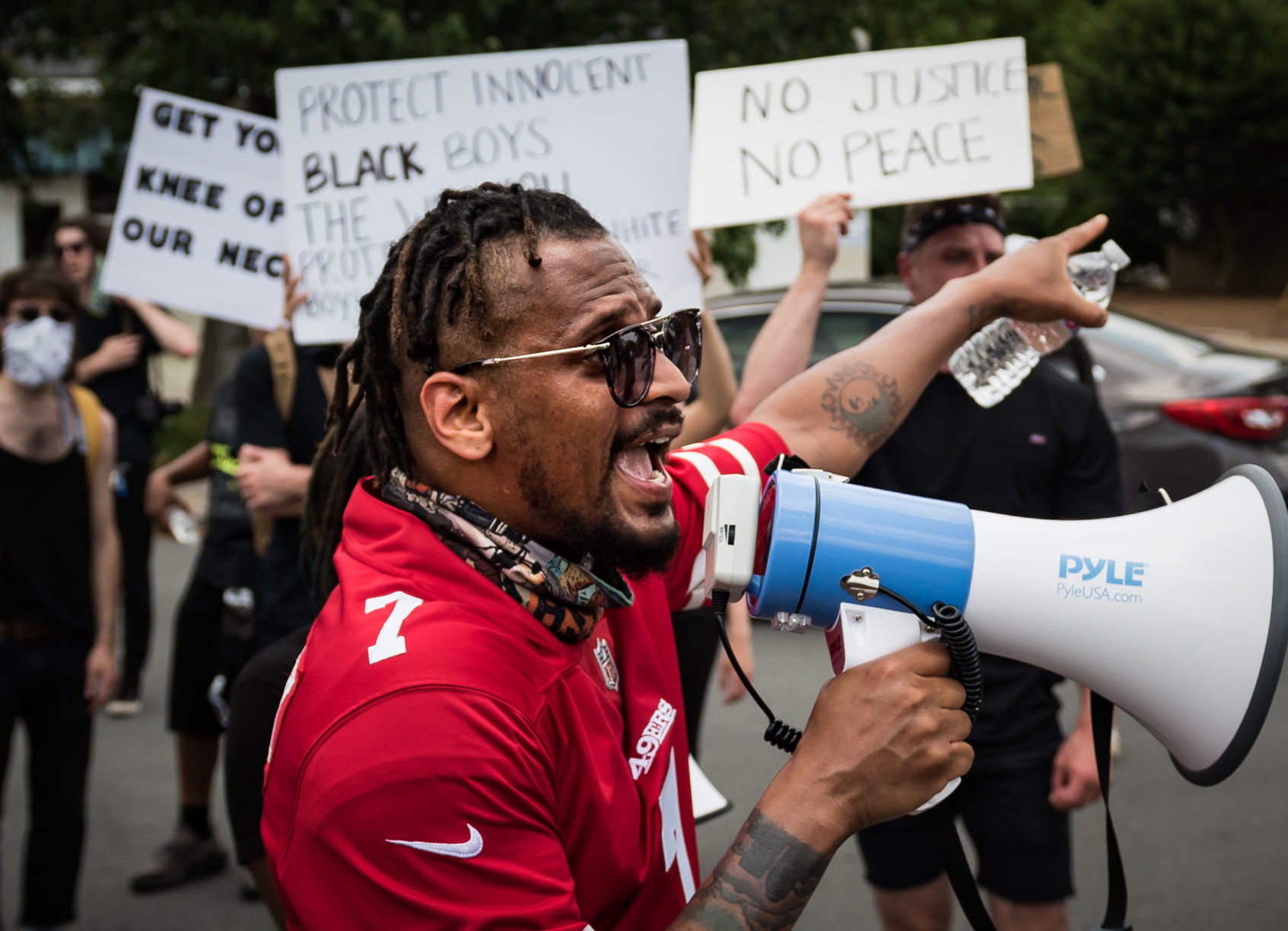 Black Lives Matter March Saturday Afternoon